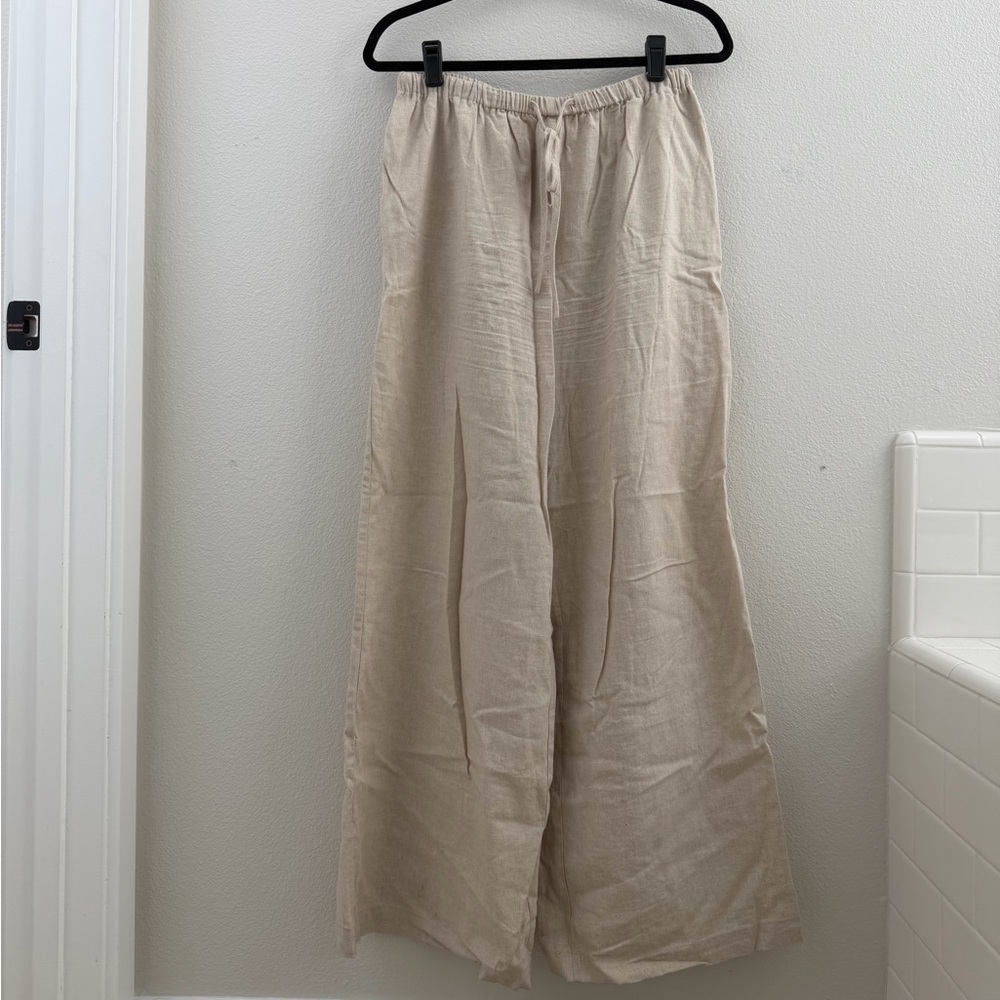 CJLA Allegra linen pants - new